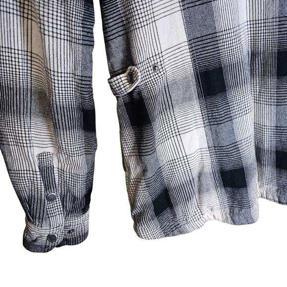 Duluth Trading Flipjack Fleece lined Flannel Shirt Jacket Men's Size XL Outdoor - Picture 4 of 7